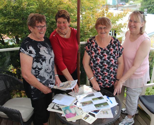 (from left) Raylene Smith, Loretta McSkimming, Judy Houliston and Fern Washington. Photo by Samuel White.