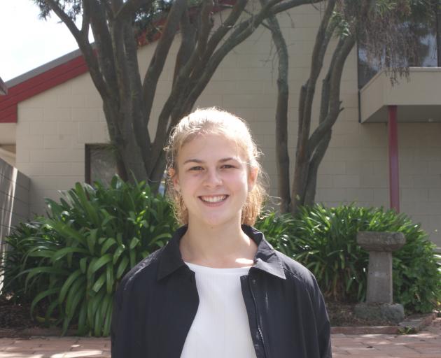University of Otago student Tara Willans, who is studying for a bachelor of arts and science majoring in politics and environmental management, has been awarded the 2017 Oceania Dairy scholarship. Photo supplied.