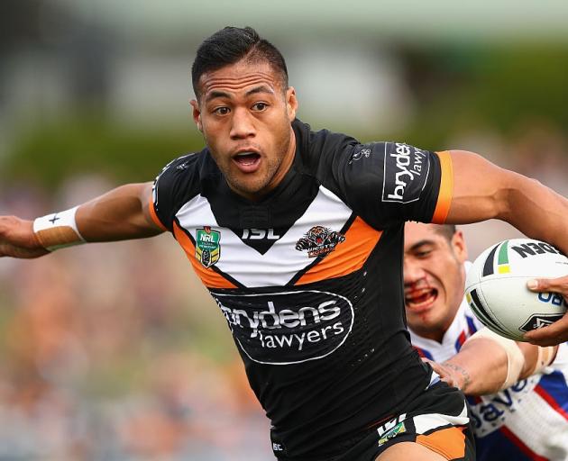 Tim Simona in action for the Tigers. Photo: Getty Images