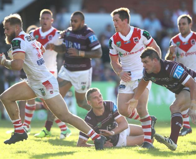 The dragons beat the Sea Eagles. Photo: Getty