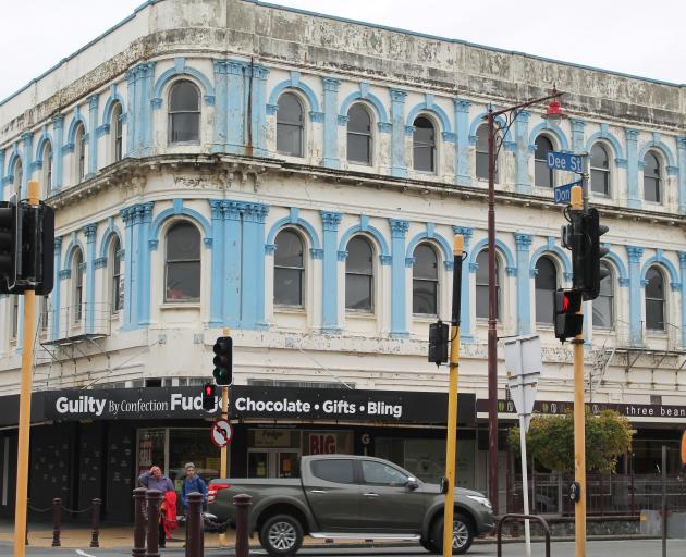 The corner of Dee and Don Sts, where the Invercargill Licensing Trust plans to build a hotel.