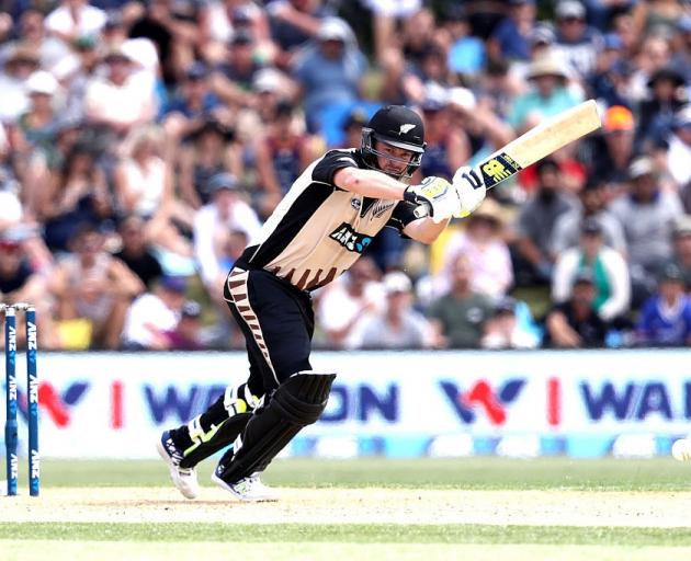 Colin Munro bats for the Black Caps earlier this year. Photo: Getty Images