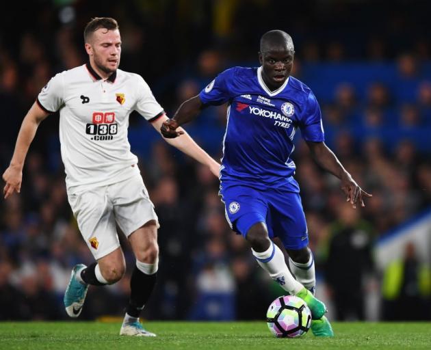 Chelsea's N'Golo Kante is the favourite for Player of the Year. Photo: Reuters