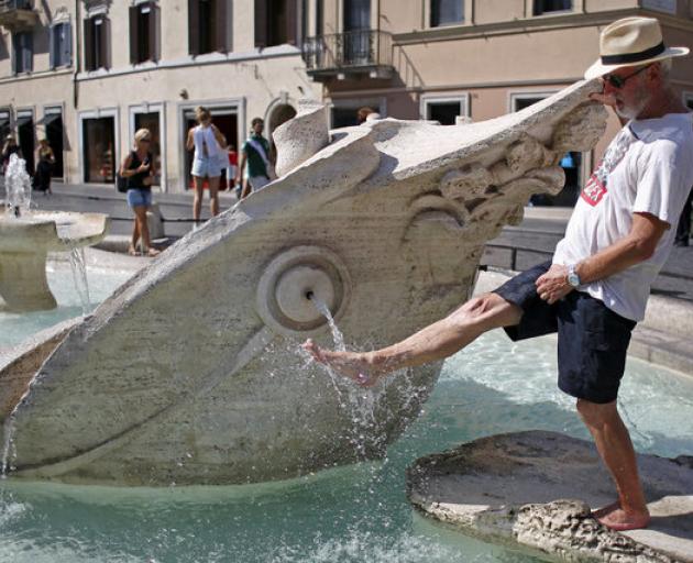 As well as the Trevi, the list of monuments marked out for extra protection includes the 500 year-old Barcaccia (above), a boat-shaped fountain at the foot of the Spanish Steps. Photo: Reuters