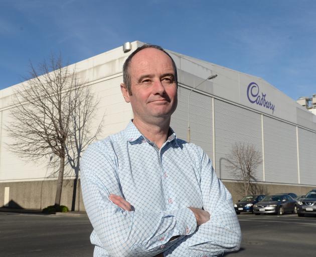 Jim O’Malley is spearheading a plan to buy part of the Cadbury factory in Dunedin. Photo: Linda Robertson