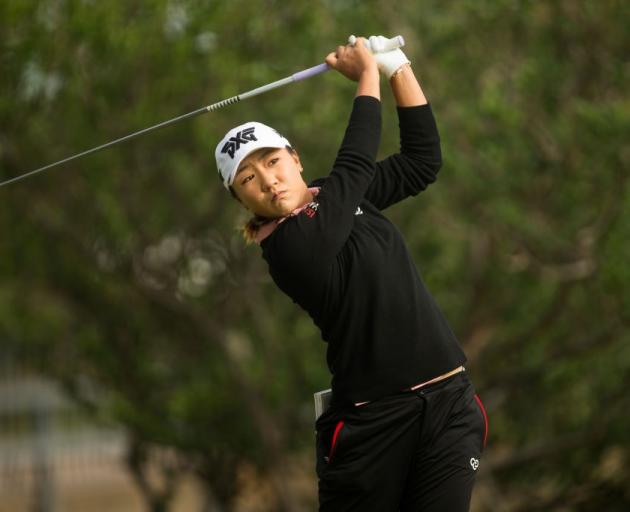 Lydia Ko in action at the Volunteers of North Texas Shootout. Photo: Getty Images