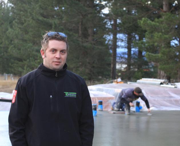 Twizel builder Ben Templeton says Twizel is about five years behind where Wanaka was when he was...