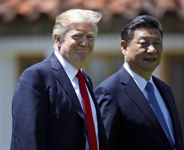   President Donald Trump and Chinese President Xi Jinping. Photo: Alex Brandon