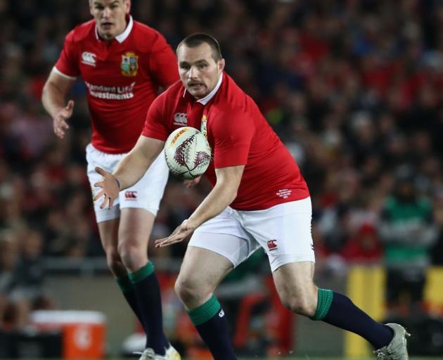 Ken Owens in action for the Lions during their tour of New Zealand. Photo: Getty Images