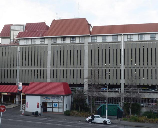 Until recently the top two floors of the Dunedin City Council's Moray Pl car park building were...