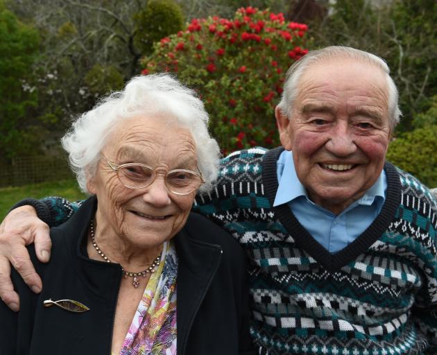 Irene and Ron Chapman (both 93) celebrated their 70th wedding anniversary on Saturday. Photo:...