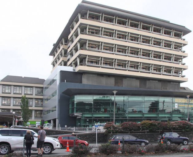 Christchurch Hospital's emergency department is having to treat up to a dozen patients at a time in corridors, due to an unprecedented number of admissions. Photo: NZ Herald / File