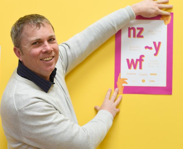 Dunedin Fringe Arts Trust director Gareth McMillan at Fringe HQ. Photo: Gregor Richardson