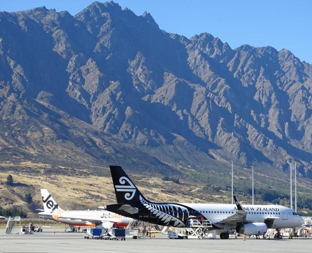 Auckland International Airport's profit boost included a $3million contribution from Queenstown Airport, in which it has a 24.99% stake. Photo: Tracey Roxburgh