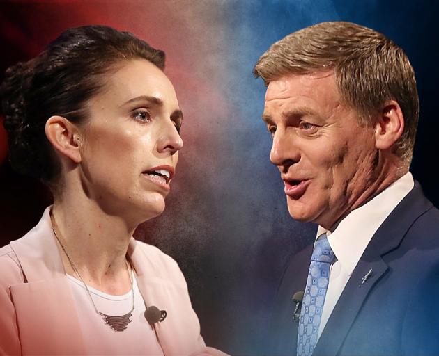 Jacinda Ardern and Bill English will take part in TV1's final leaders' debate on Wednesday. Photo...