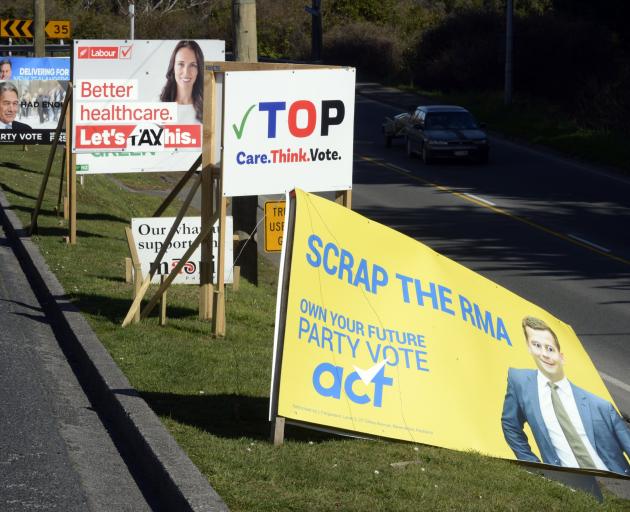 The defacing of billboards is possibly symptomatic of latent anger and obvious political...