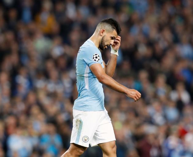 Manchester City's Sergio Aguero. Photo:Getty Images