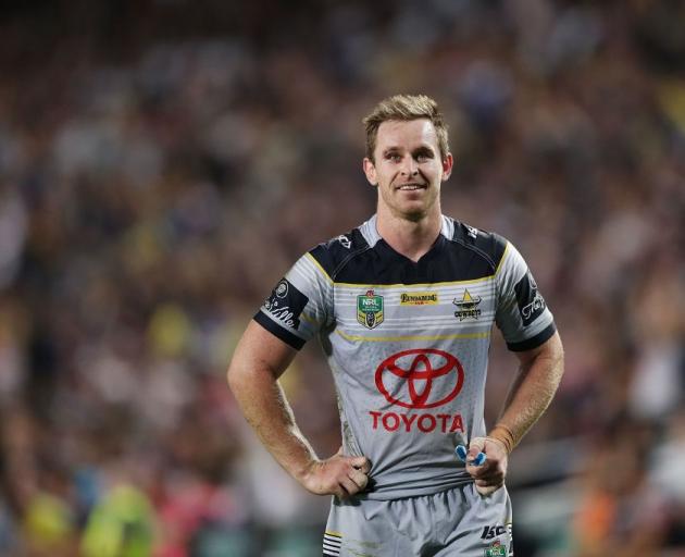 Michael Morgan during the Cowboys' semifinal against the Sydney Roosters. Photo: Getty Images