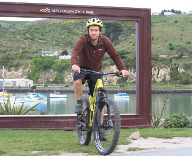 Rob Connolly will ferry riders for Art on Bikes, the Waitaki Arts Festival closing day...