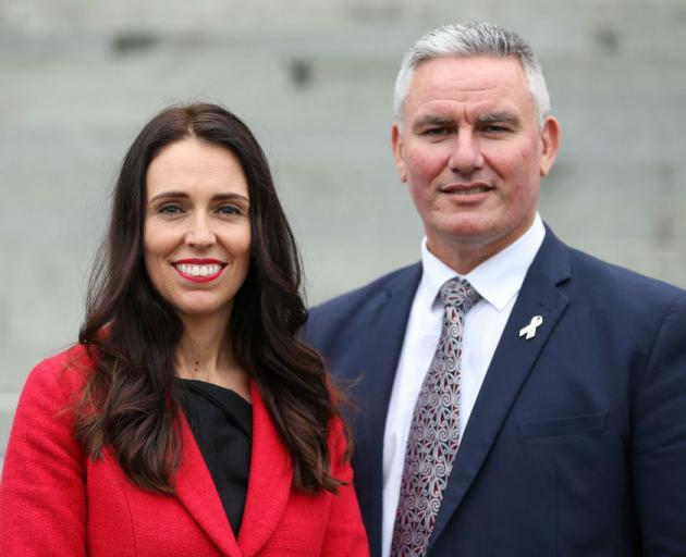 Jacinda Ardern and Kelvin Davis. Photo: Getty Images