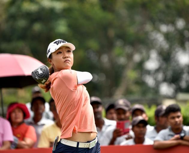Lydia Ko in action in Malaysia. Photo: Getty Images