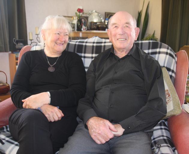 Oamaru couple Marian and Stuart Renalson prepare to celebrate their 60th wedding anniversary...