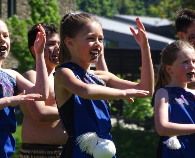 Queenstown Primary School year 5 pupil Savannah Macquet. Photo: Tracey Roxburgh