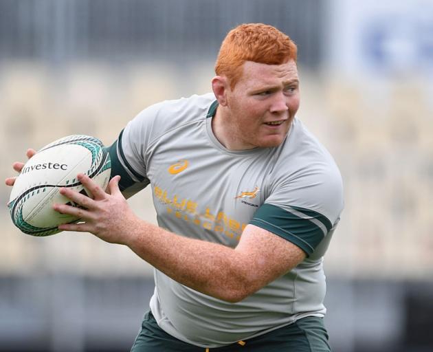 Steven Kitshoff at Springboks practice. Photo: Getty Images