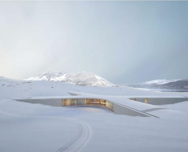 An artist's impression of the planned Jack's Point house. Photo: Supplied