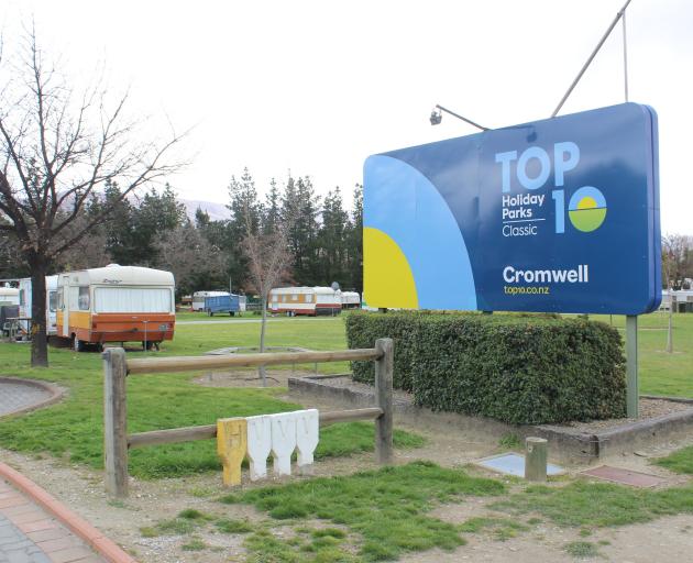 A 173-lot subdivision has been proposed for the Cromwell Holiday Park site. PHOTO: JONO EDWARDS