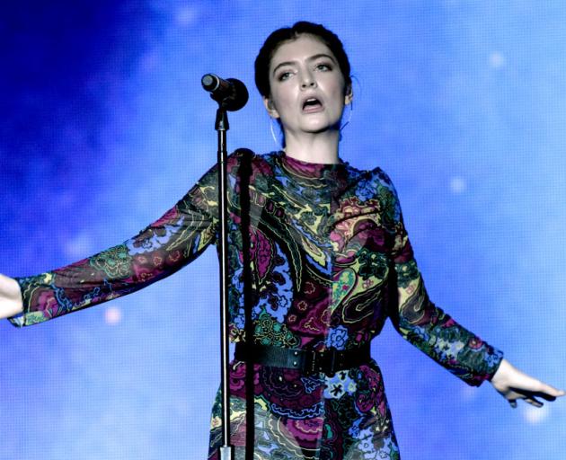 Lorde lost the NZ Artist of the Year EMA to up-and-coming performer Tapz Photo: Getty Images