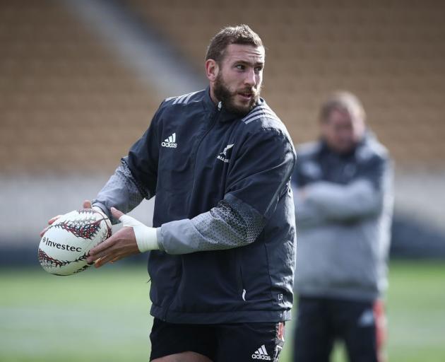 All Blacks lock Luke Romano. Photo: Getty Images