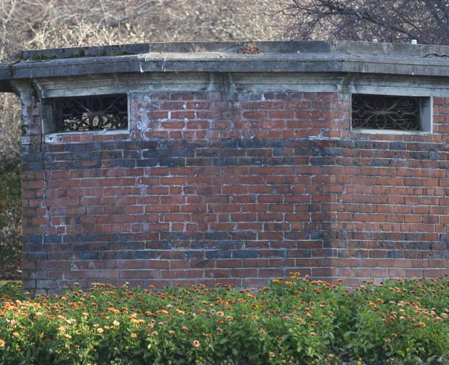 The toilet block in Manor Pl, in Dunedin. Photo: Gerard O'Brien