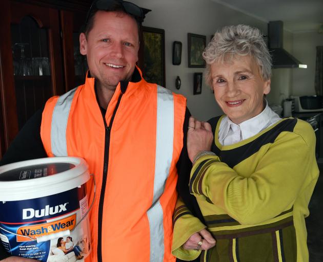 After being left in tears by a rogue painter, South Dunedin woman Lynn Paterson turned to Simon...