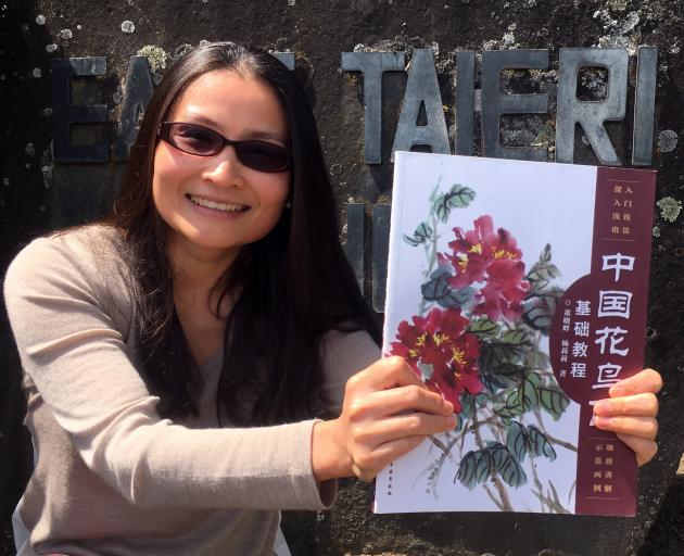Ann Yang is holding a Chinese language class at East Taieri School on Friday, as part of a Taieri Times 10 fundraiser. Photo: Shawn McAvinue