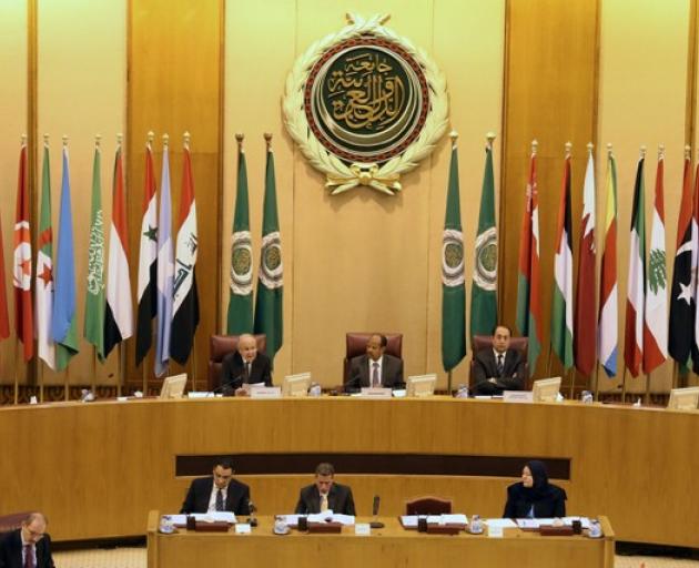 Arab League Secretary-General Ahmed Aboul Gheit speaks during Arab League foreign ministers emergency meeting on Trump's decision to recognise Jerusalem as the capital of Israel, in Cairo. Photo: Reuters
