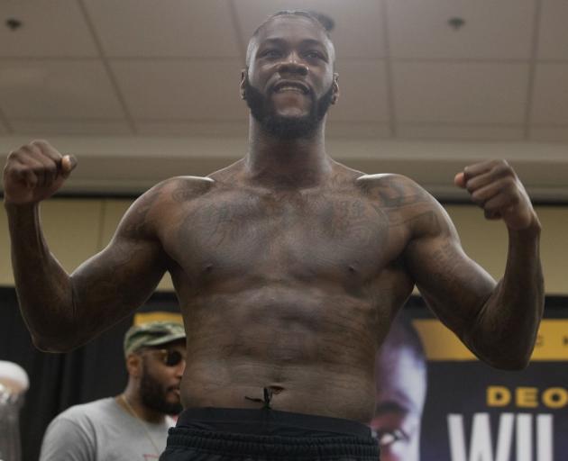 Deontay Wilder. Photo: Getty Images