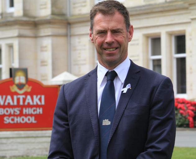 Waitaki Boys’ High School rector Darryl Paterson looks back at his first year in charge of the school. Photo: Hamish MacLean