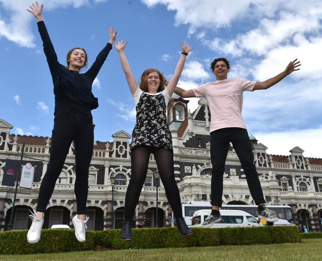 Eliza Ching (21), Kacy Cosgrove (20) and Oliver Johnston (20) are thrilled to be  recipients of a...