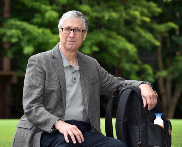 US law professor Tom Tyler, who is attending the Law and Society Association of Australia and New Zealand conference in Dunedin. Photo: Peter McIntosh