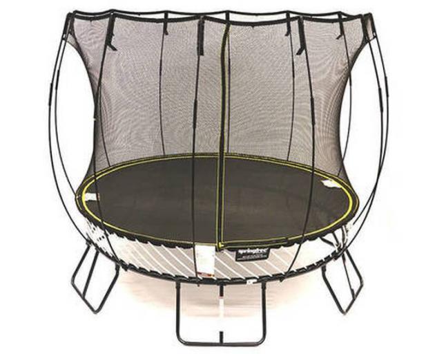 The Springfree trampoline was the only one to pass Consumer NZ's safety checks. Photo: Consumer NZ