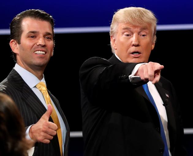 President Donald Trump and his son-in-law Jared Kushner. Photo: Getty Images