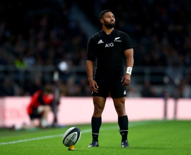 Lima Sopoaga is forsaking the All Blacks and Highlanders for a contract with English club Wasps.  Photo: Getty