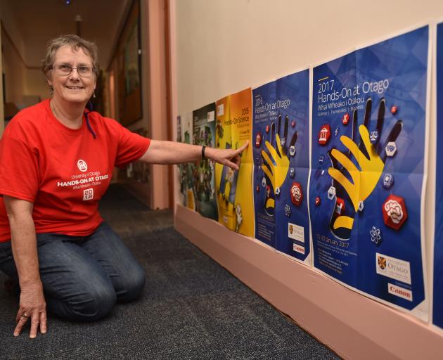 Hands-On at Otago programme co-ordinator Sandra Copeland reflects on posters promoting the week...