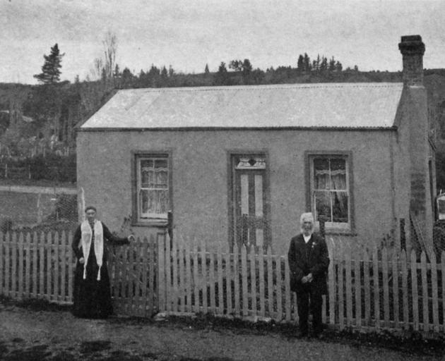 Mr and Mrs Proven at their home in Naseby. They have four sons at the front. - Otago Witness, 16...
