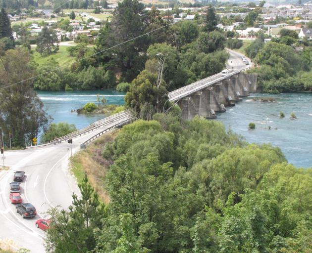 The Kawarau Falls bridge in 2011. Photo: ODT files