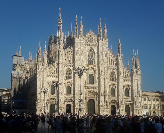 The Basilica Di Santa Maria Nascente has 135 spires and took more than 600 years to build.PHOTOS:...