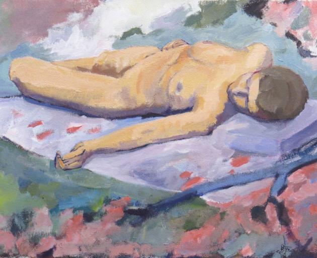 Painting from Life Drawing 1, by Baden French