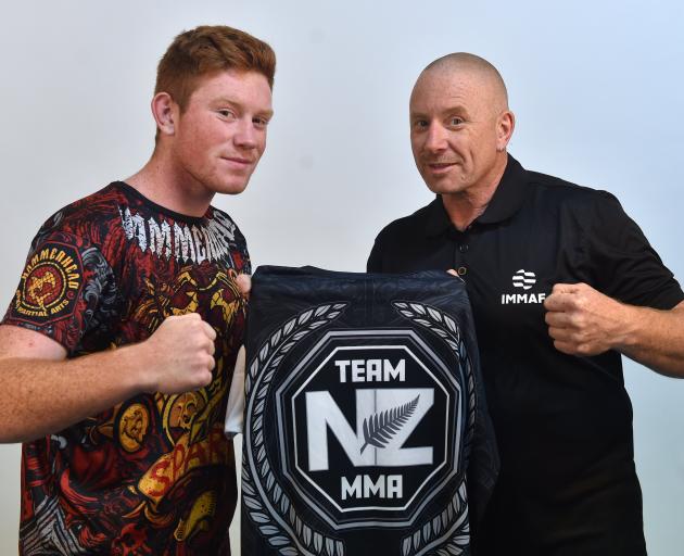 Flynn and Howie Booth are doing well in MMA. Photo: Peter McIntosh