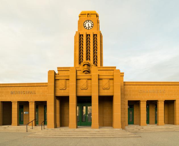 Westport's Back to the Future Floridian-Moroccan tangerine dream, the Municipal Chambers. Photo:...